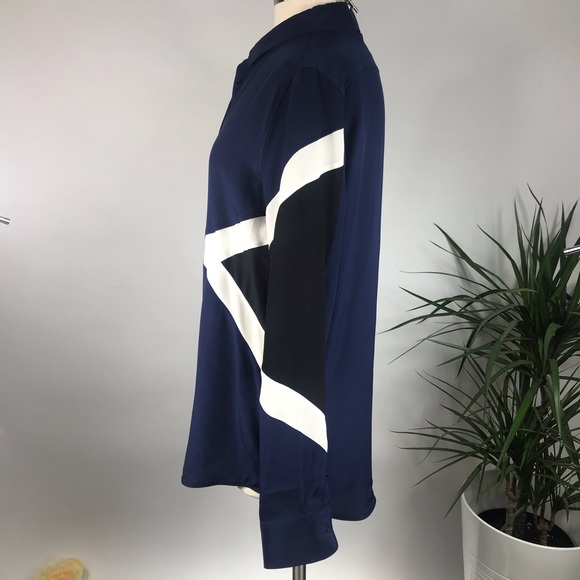 Neil Barrett blouse long sleeve 100% silk - Picture 4 of 8